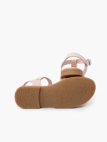 Sandales Pisamonas en beige