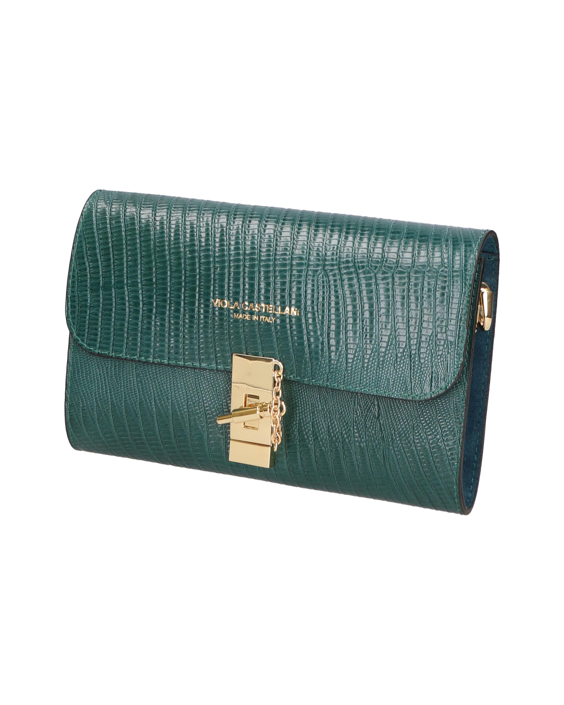 Viola Castellani Clutch in Grün
