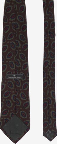Ermenegildo Zegna Seiden-Krawatte One Size in Braun
