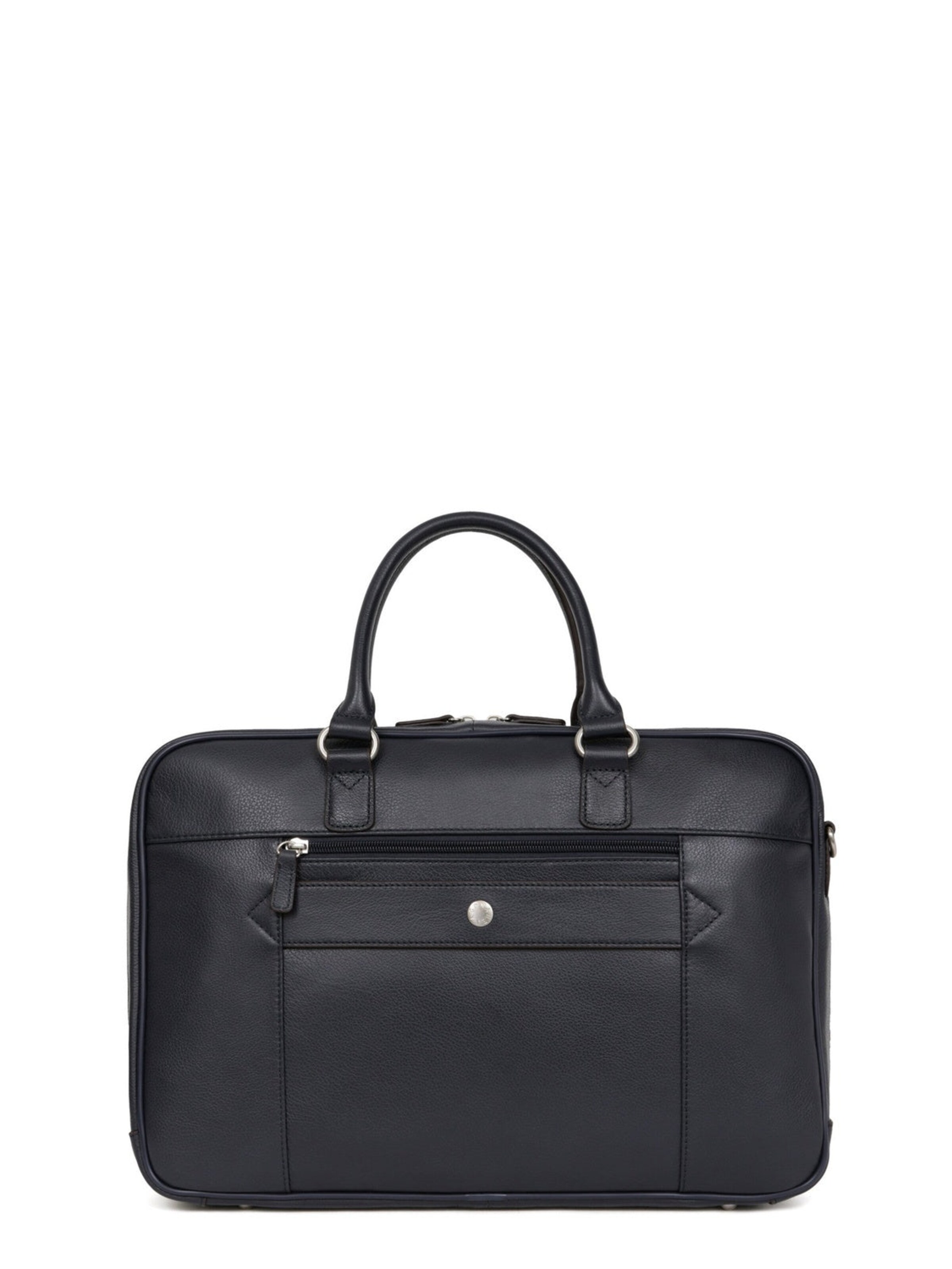Borsa a mano 'Confort Business' di Hexagona in blu: frontale