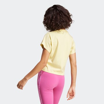 ADIDAS SPORTSWEAR Performance shirt 'ALL SZN' in Yellow