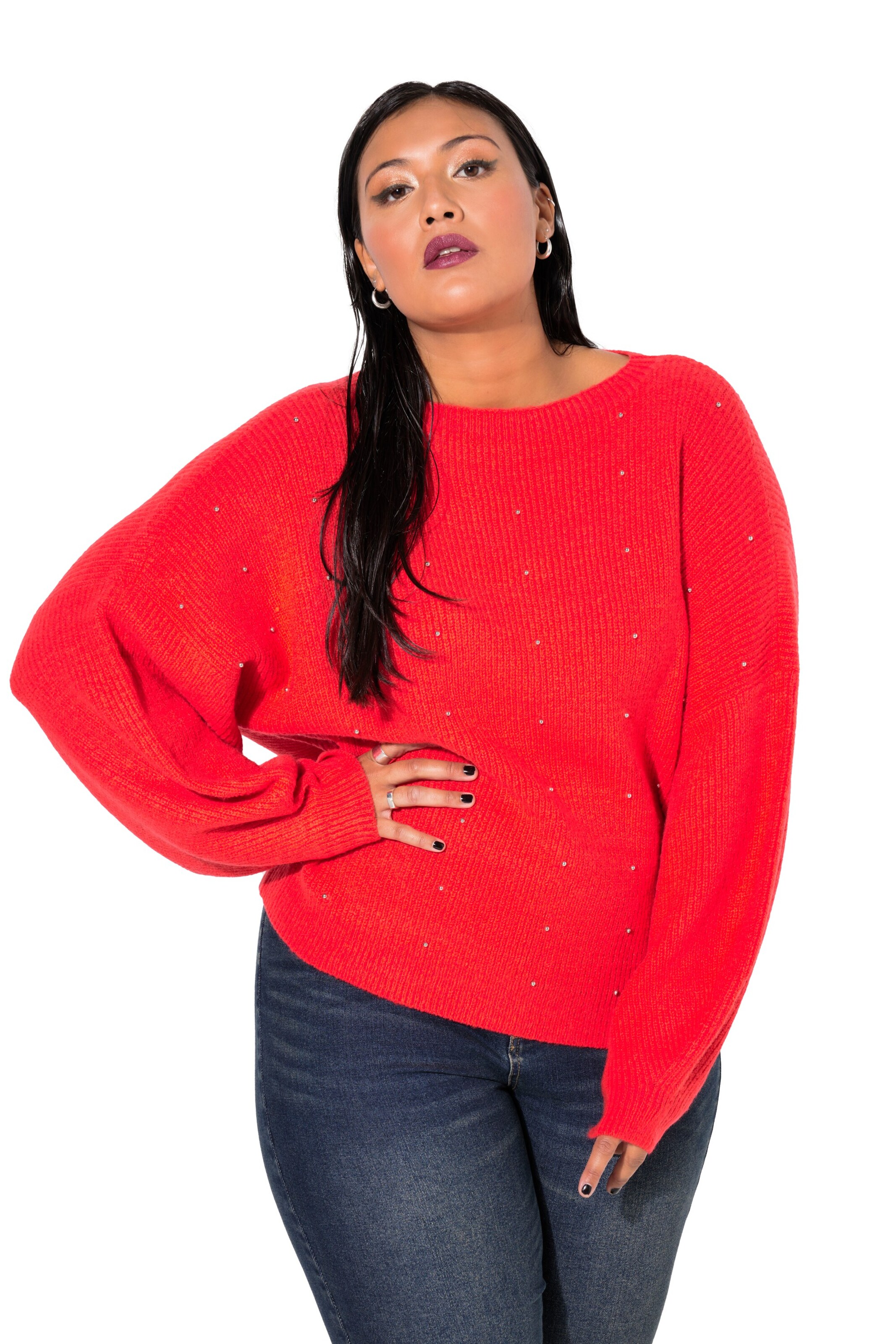 Studio Untold Pullover in Orange: Vorderseite