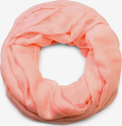 styleBREAKER Schlauchschal 'Loop mit Glitzer unifarben' in One Size in apricot, Produktansicht