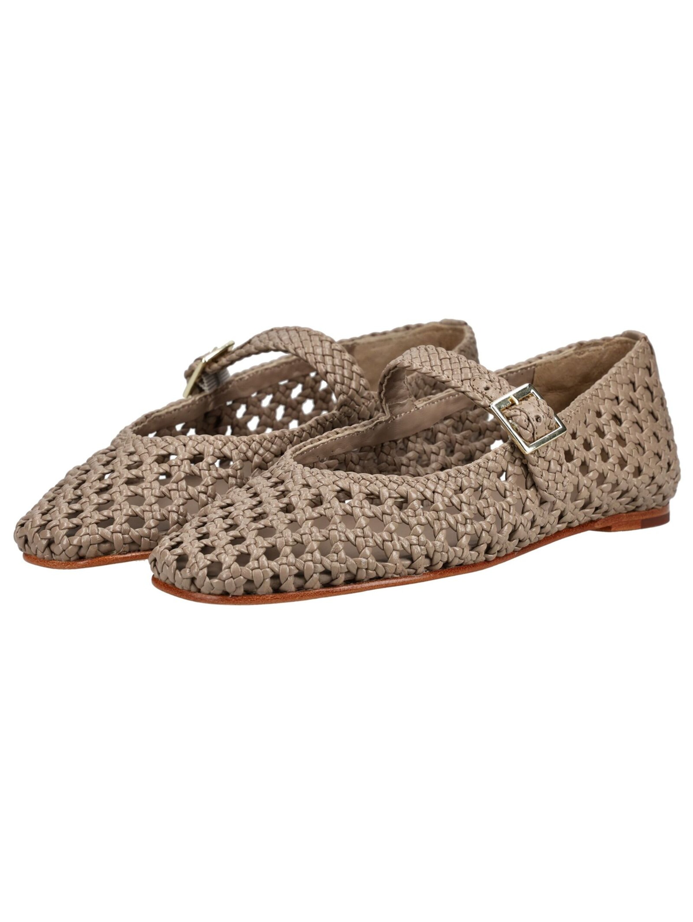 MELVIN & HAMILTON Riemchenballerina in Beige