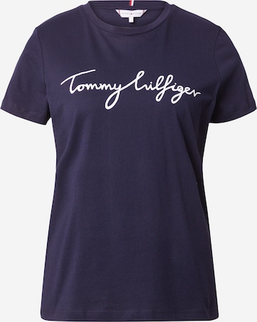 TOMMY HILFIGER Μπλουζάκι σε μπλε: μπροστά