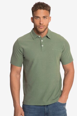 T-Shirt STHUGE en vert : devant