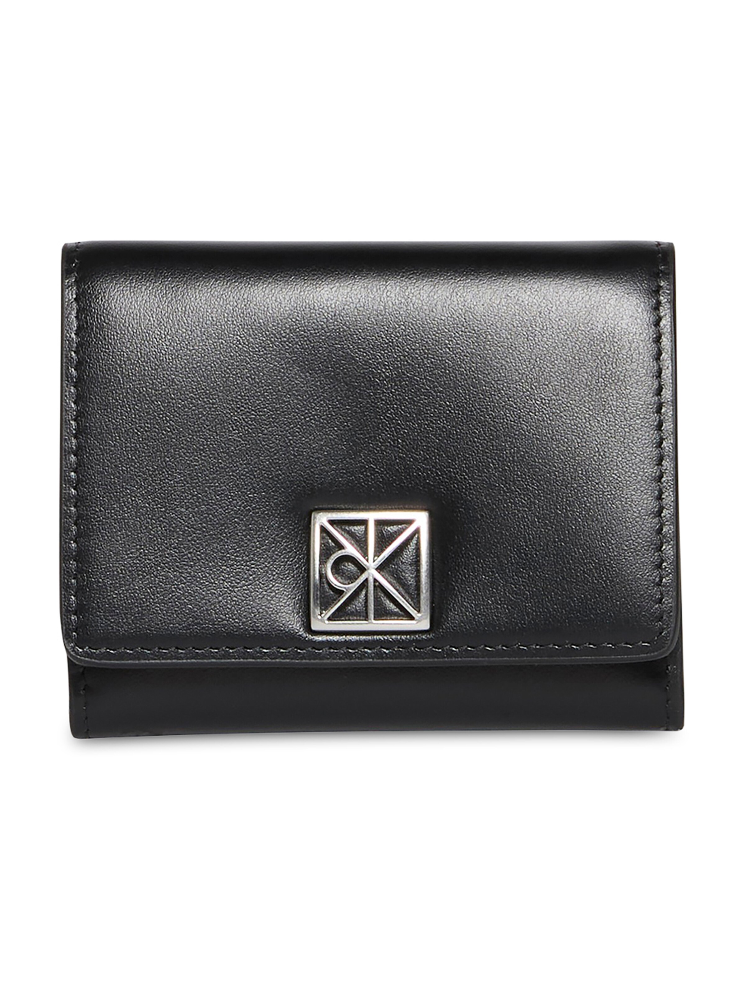 juoda Calvin Klein Piniginė: priekis