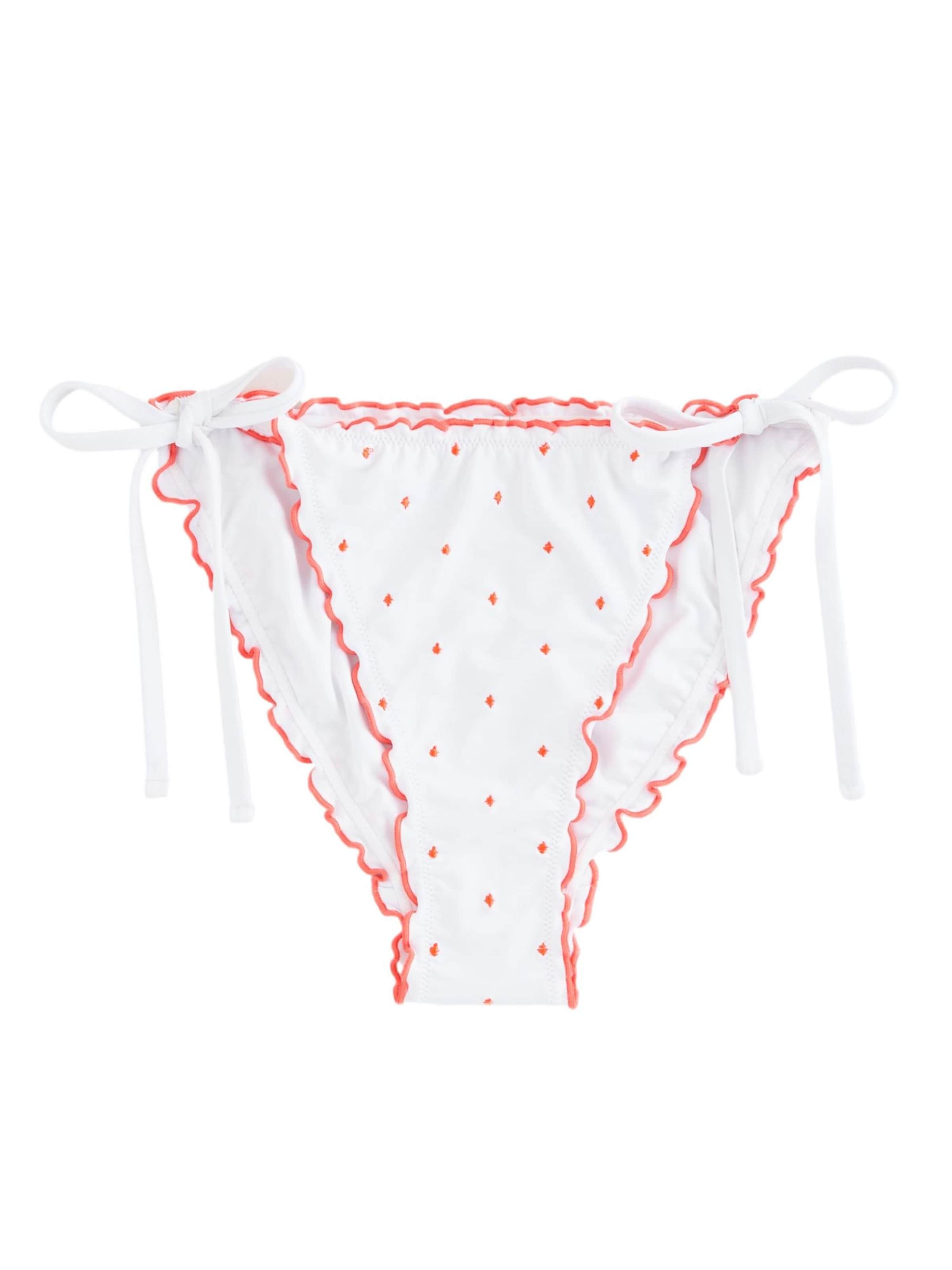 Bikinio kelnaitės iš Next, spalva – šviesiai raudona / balta, Prekių apžvalga