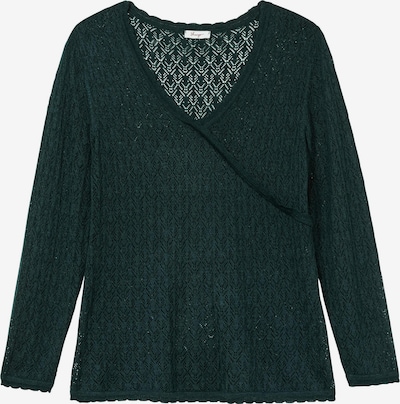 SHEEGO Pullover in dunkelgrün, Produktansicht