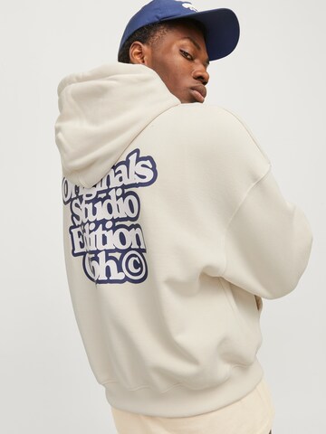 JACK & JONES Sweatshirt 'JORAstoria' in Weiß: Vorderseite