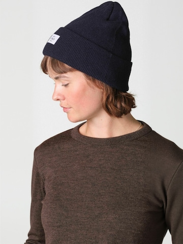Klitmøller Collective Hat ' Rib ' in Blue: side