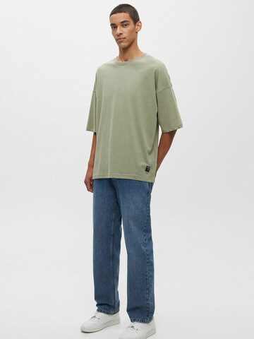 Pull&Bear T-Shirt in Grün