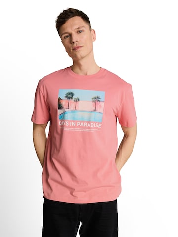 TOM TAILOR DENIM Shirt in Pink: front