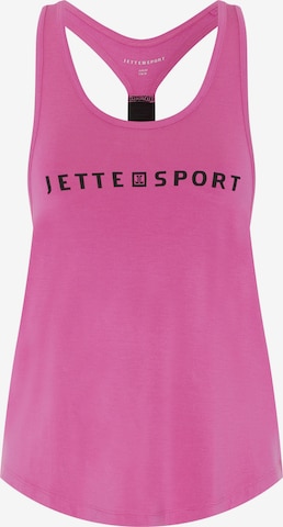 Jette Sport Sports Top in Pink: front