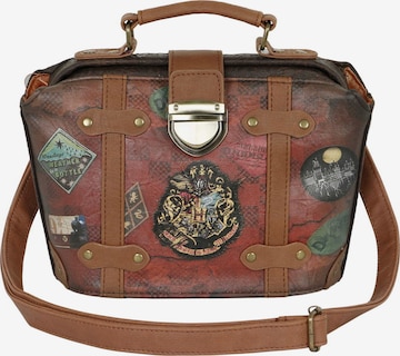 Warner Bros Umhängetasche 'Hogwarts' in Braun: Vorderseite