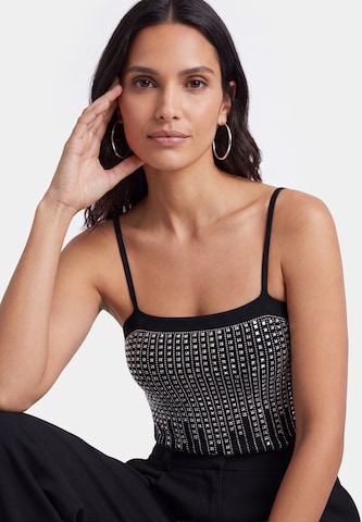 Haut usha BLACK LABEL en noir