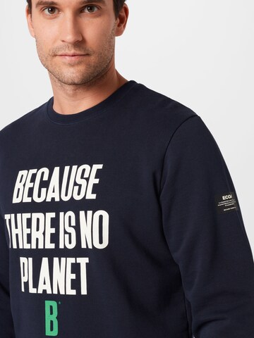 ECOALF Sweatshirt 'BARDER' in Blauw