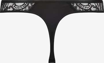 Hunkemöller String 'Teddy' in Schwarz