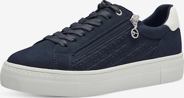 TAMARIS Sneakers laag in Blauw: voorkant