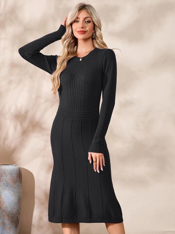 Yesfashion Strickkleid‌‌‌‌‌‌‌‌‌ in Schwarz