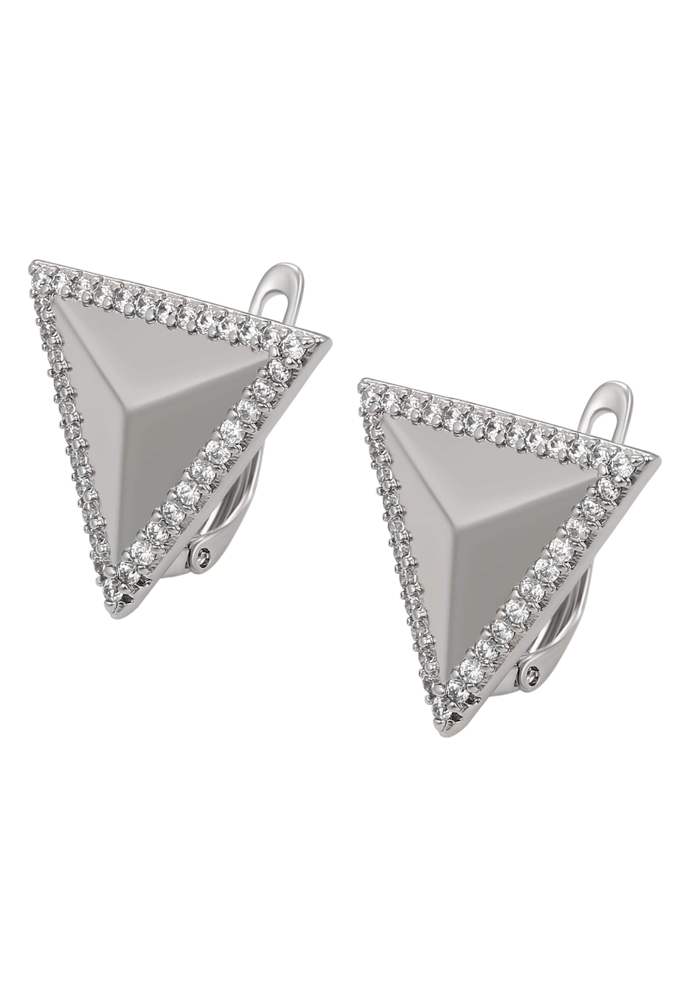 faina - Brincos em prata: frente