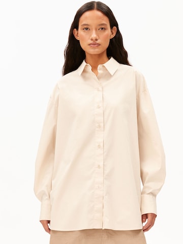 Chemisier ARMEDANGELS en rose : devant