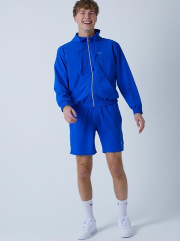 SPORTKIND Trainingsjacke 'Trainingsjacke'‌‌‌‌‌‌‌‌‌ in Blau: Vorderseite