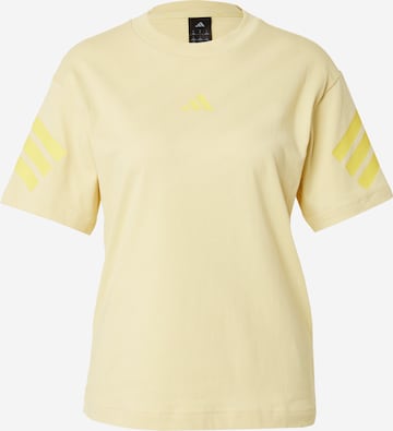 ADIDAS SPORTSWEAR Performance shirt 'Future Icons' in Yellow: front