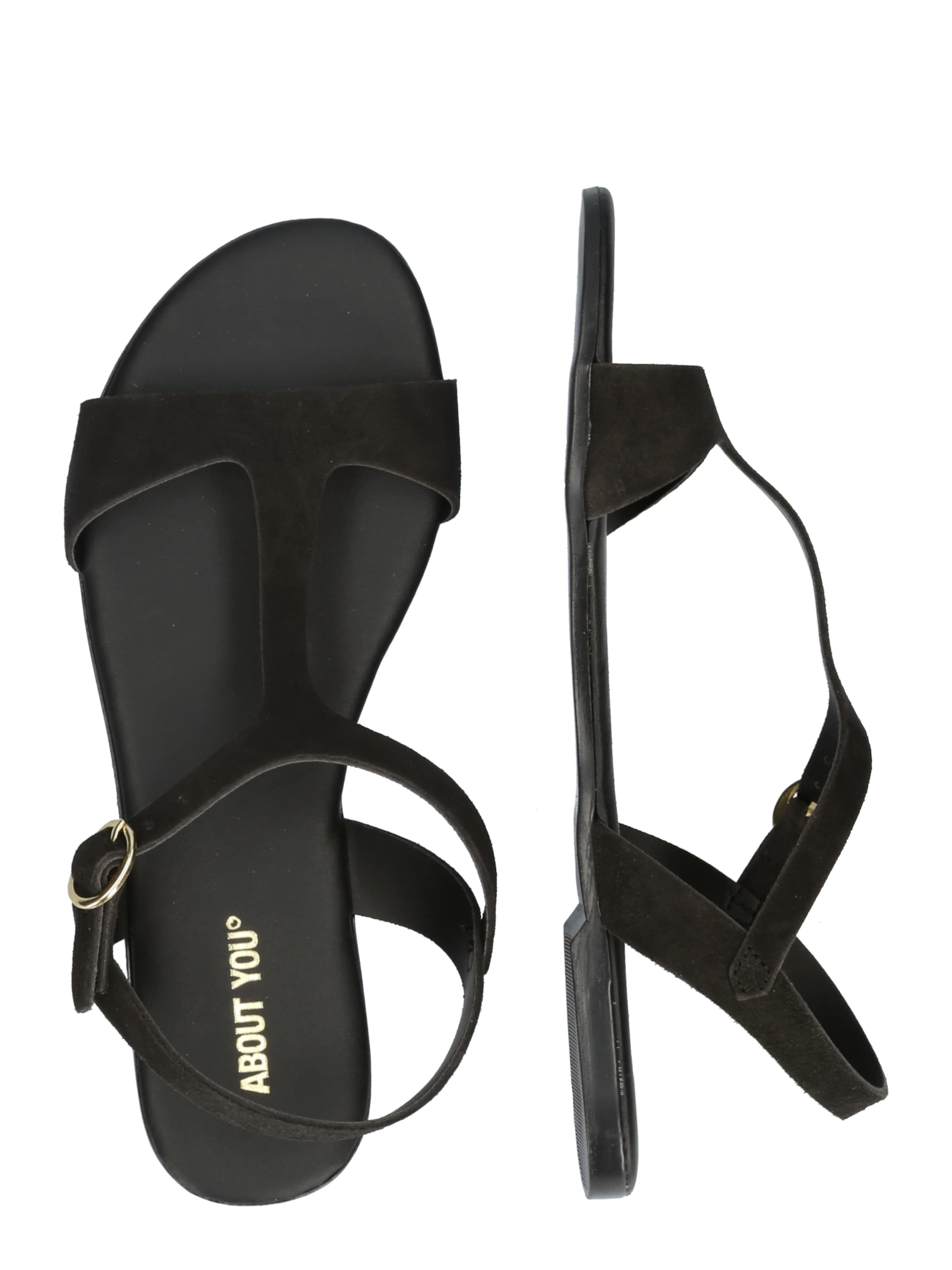 ABOUT YOU Remsandal 'Yaren' i svart