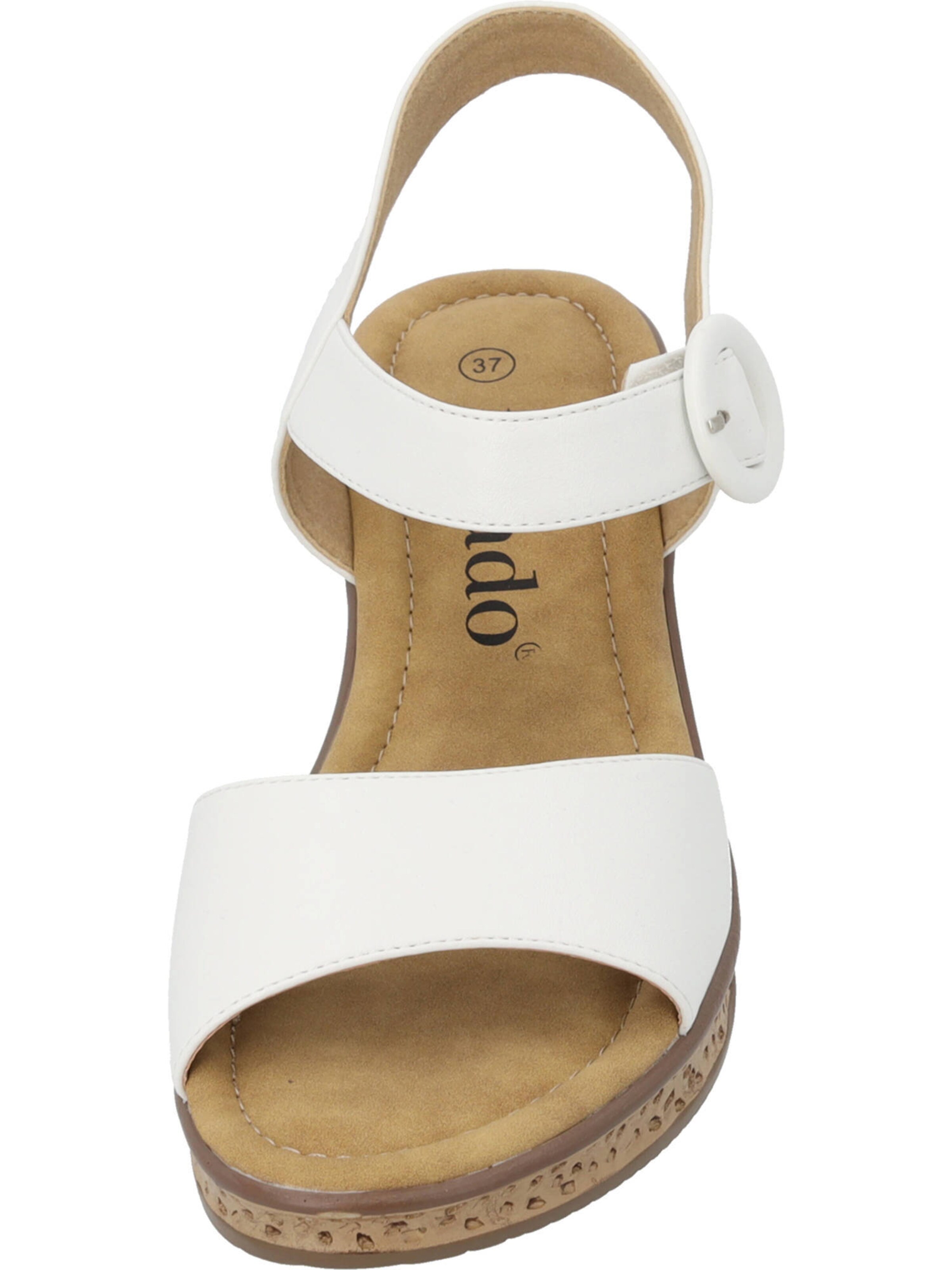 Palado Sandalen met riem 'Helys' in Wit