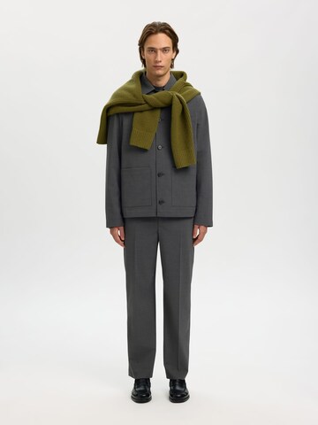 SELECTED Loosefit Hose in Grau