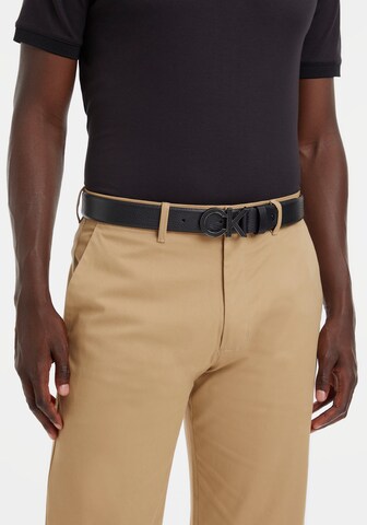 Ceinture Calvin Klein en noir : devant