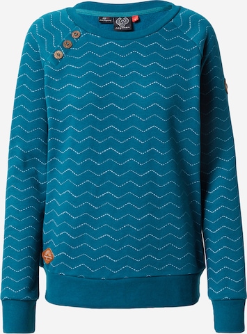 Ragwear Sweatshirt 'DARIA' in Green: front