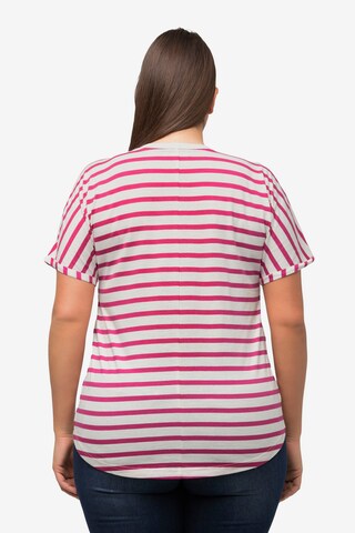 Ulla Popken T-shirt i rosa