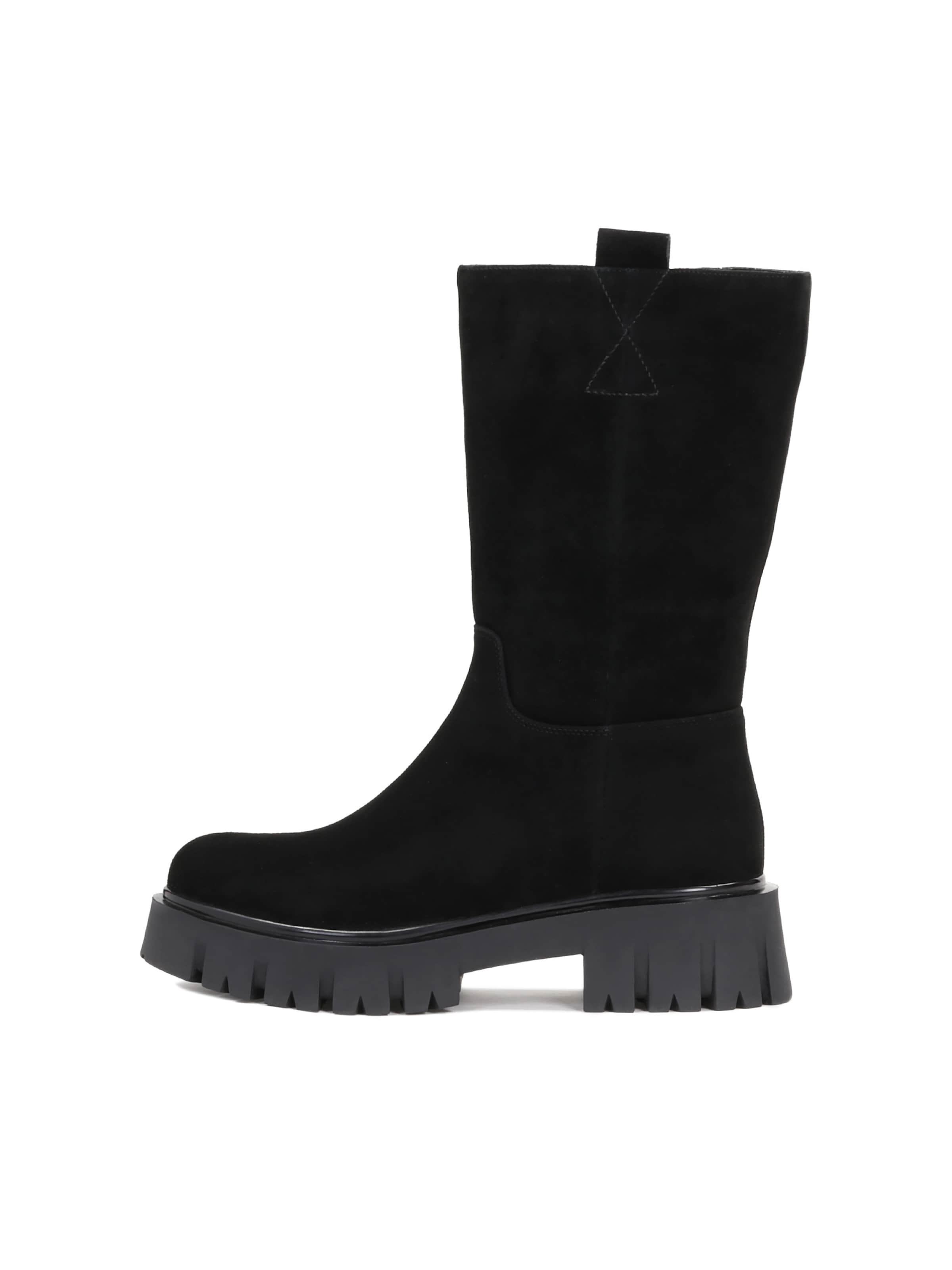 Stivale di Kazar in nero: frontale