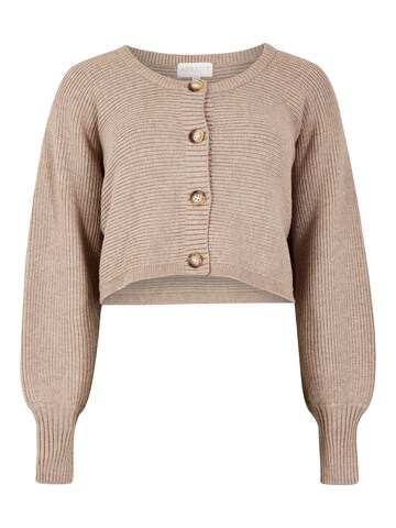 Cardigan ' ' Apricot en marron