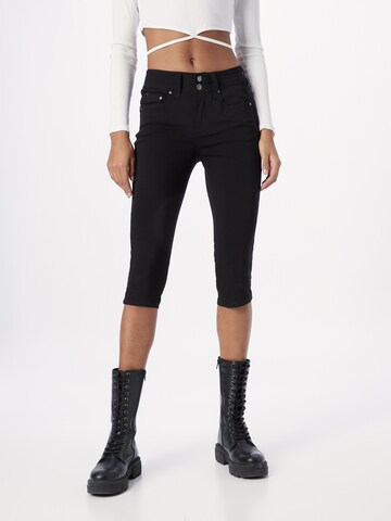 Fransa Skinny Pants 'Zalin' in Black: front