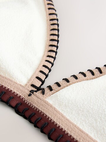 Next Triangle Bikini top in Beige