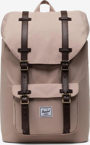 Herschel Backpack 'Little America' in Brown: front