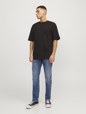 JACK & JONES Slimfit Kavbojke 'JJRGlenn' | modra barva