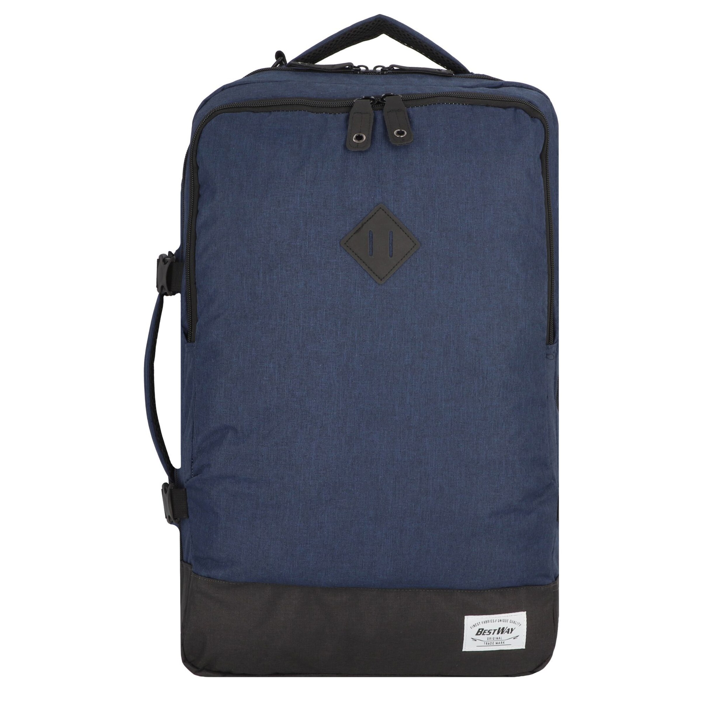 Zaino 'Bestway' di Worldpack in blu: frontale