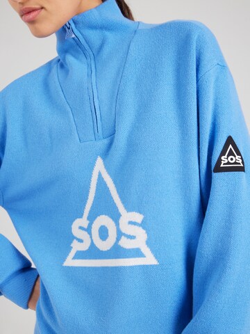 SOS Pullover 'Tignes' in Blau