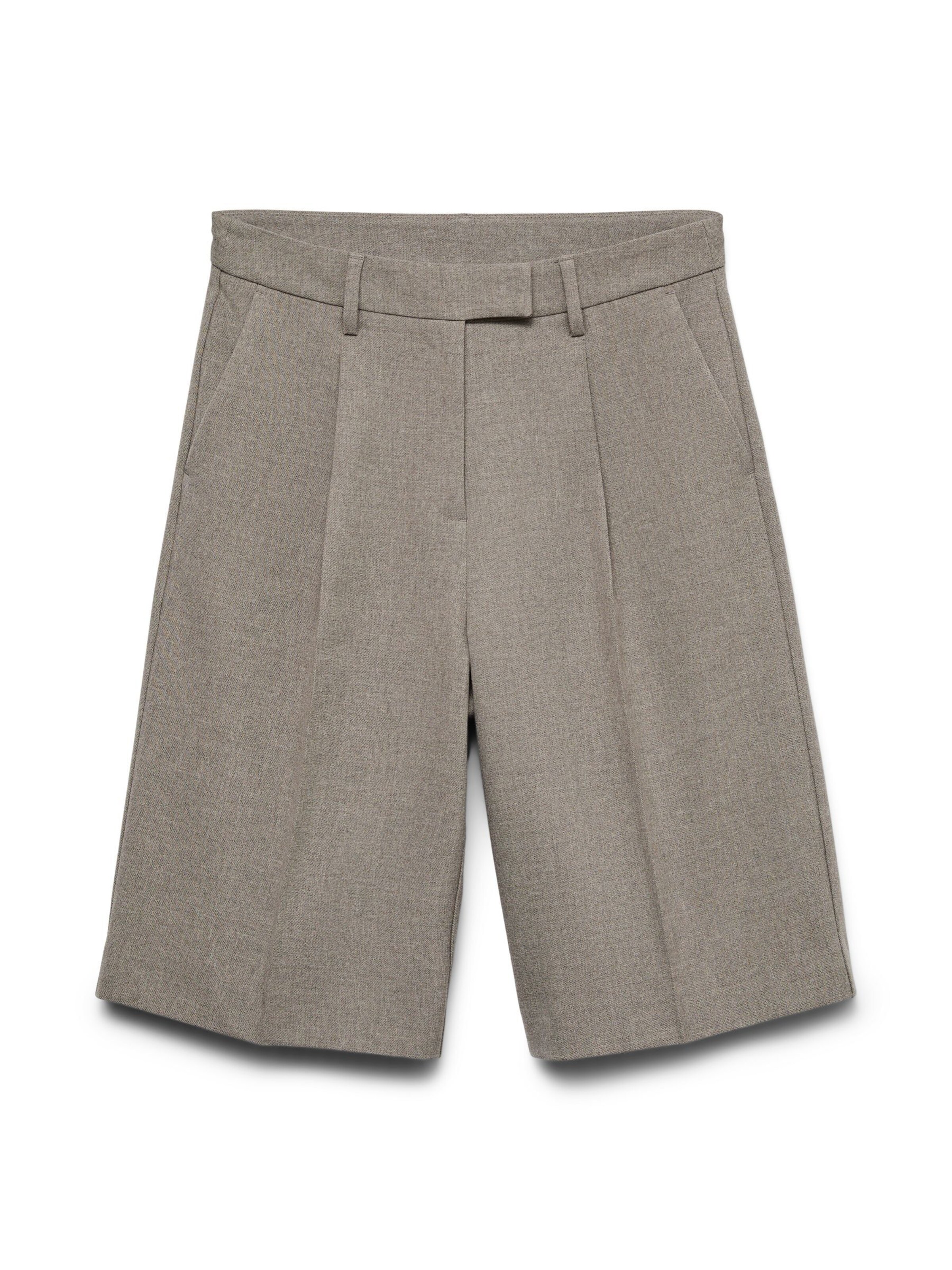 VERO MODA Bukser 'Bermuda' i grå: forside