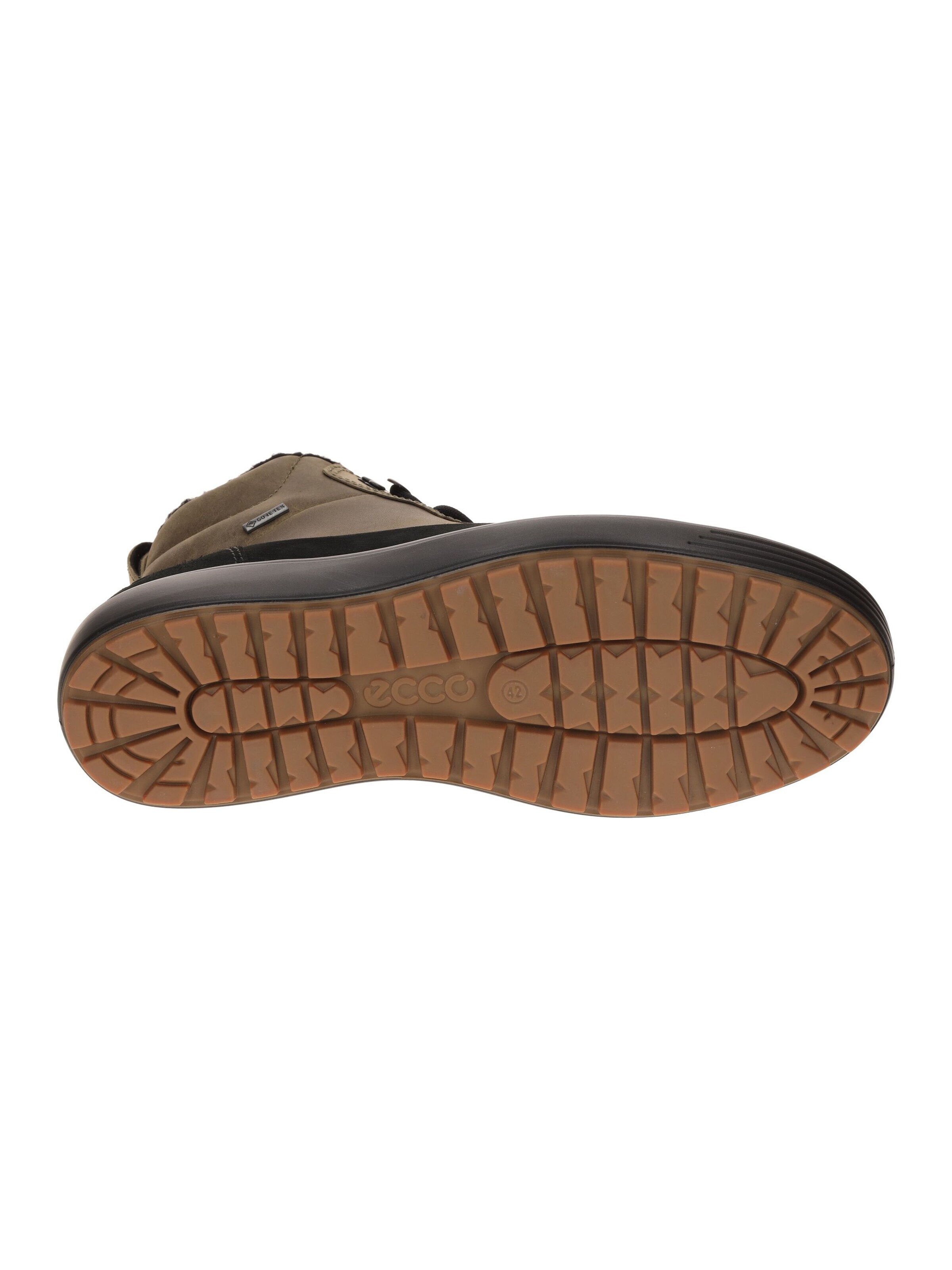 Boots stringati 'Soft 7' di ECCO in verde