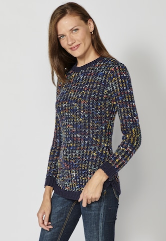 Pull-over KOROSHI en bleu