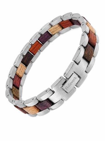 Holzwerk - Pulsera 'BUGASEE' en marrón: frente