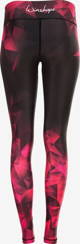 Skinny Pantalon de sport 'AEL102' Winshape en marron