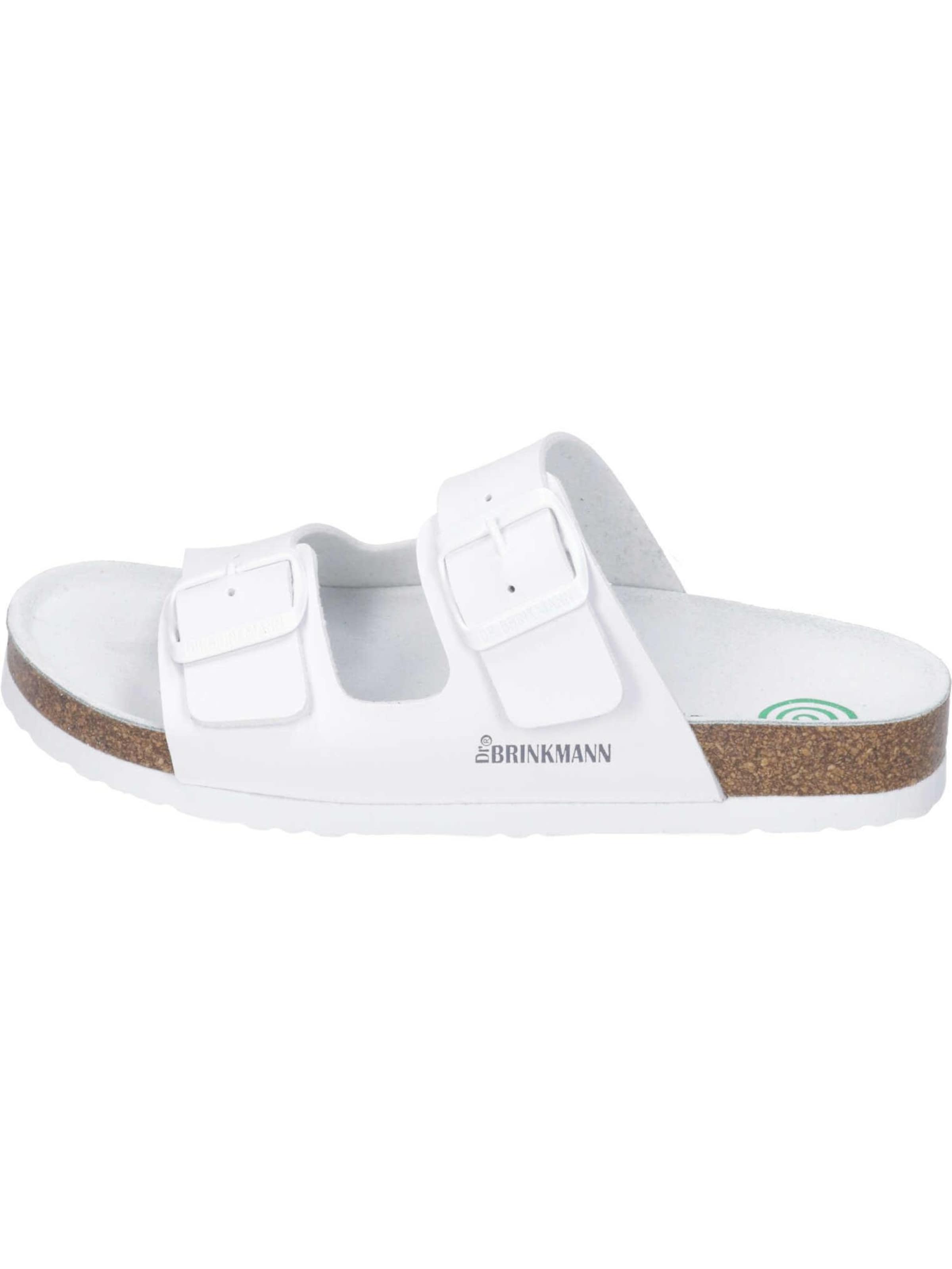 DR. BRINKMANN Pantolette 'BONILLO'‌‌‌‌‌‌‌‌ in Weiß