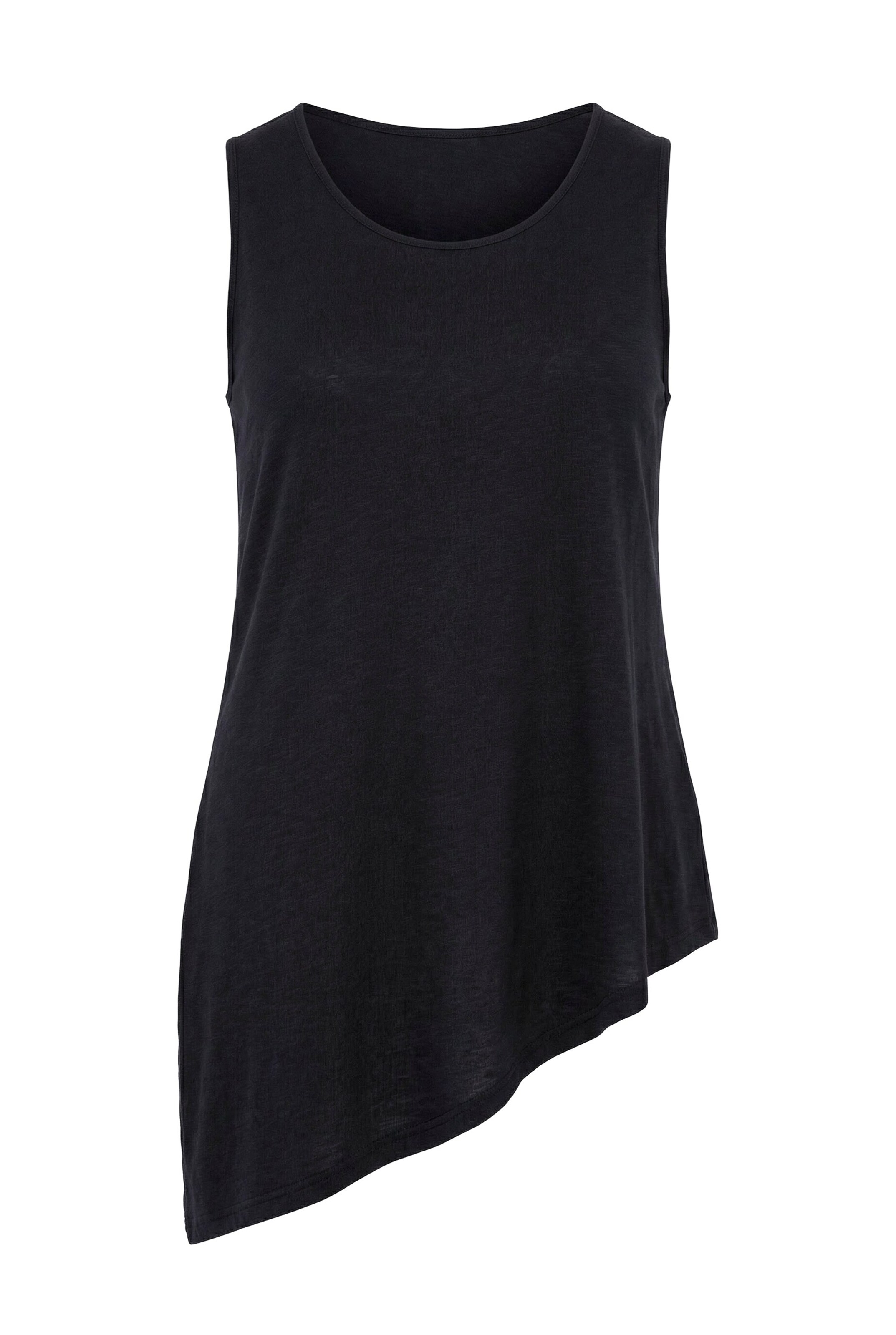 Ulla Popken Shirt in Schwarz: Vorderseite