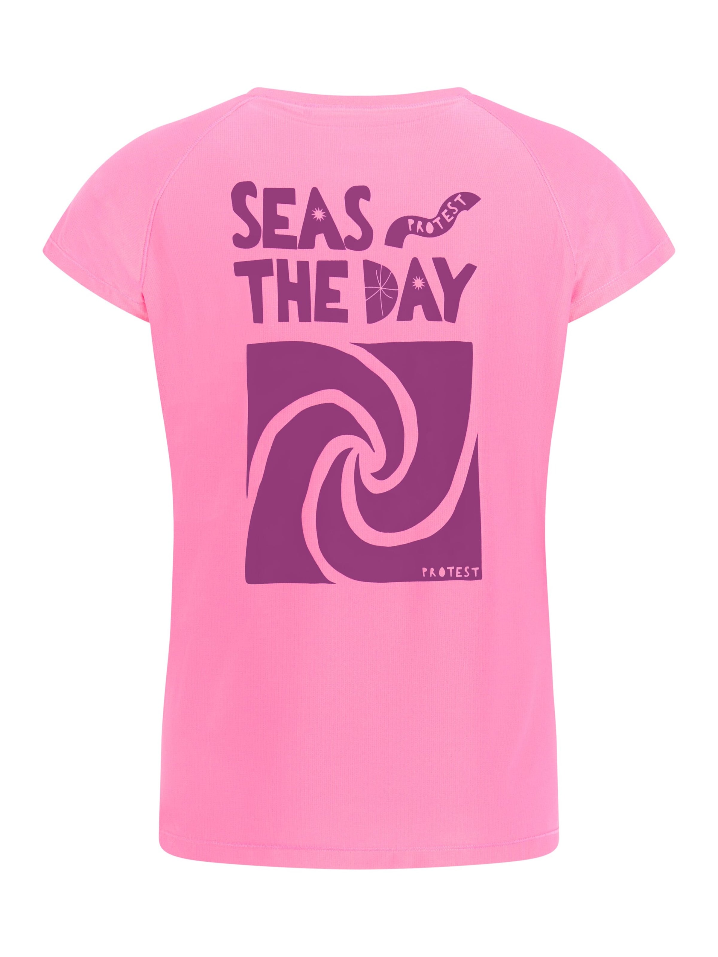 PROTEST Performance shirt 'PRTCal' in Pink